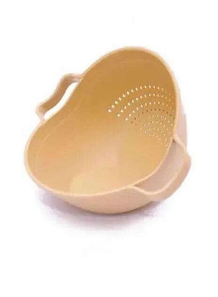 Basket-shaped rice strainer for washing rice - Image 1