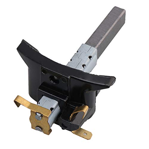 RDEXP Gray Industrial Vacuum Electric Motor Carbon Brushes Holder Replacement Accessory Kit - Image 1