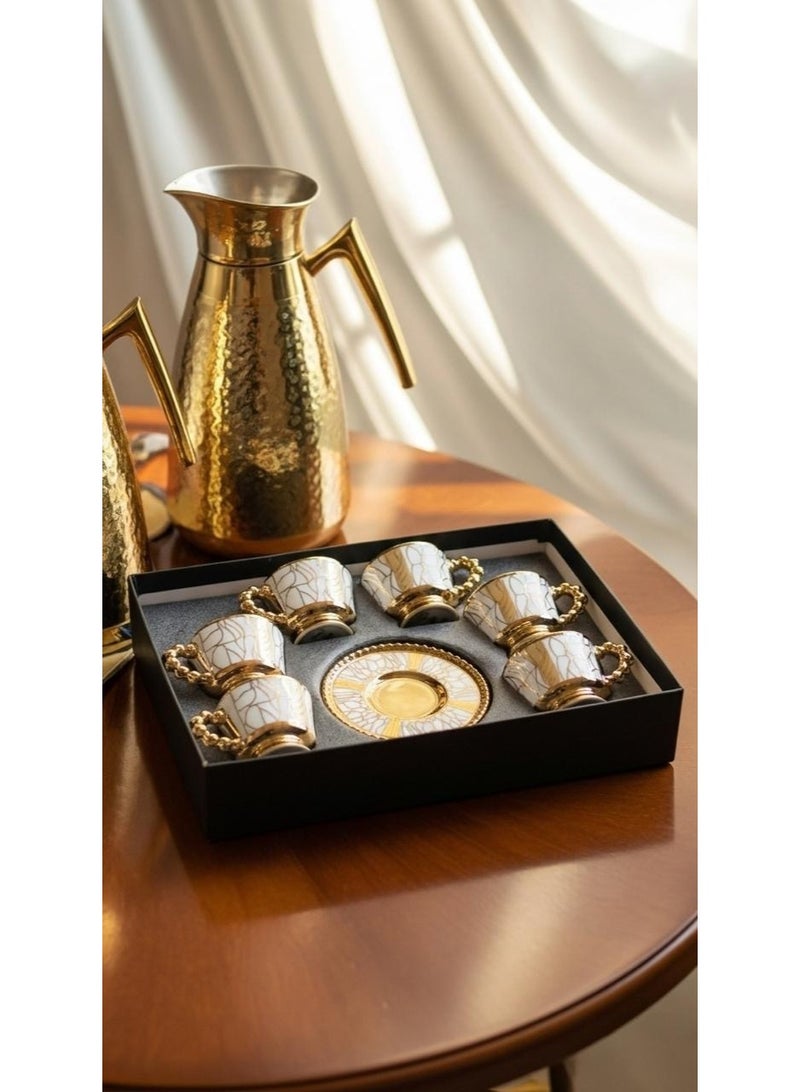 MARS Q Turkish coffee cup set with saucers - Image 1