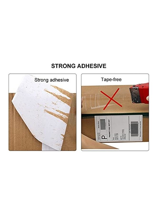 250 White 2-Piece Rolls of Direct Thermal Shipping Labels for UPS USPS - Image 5