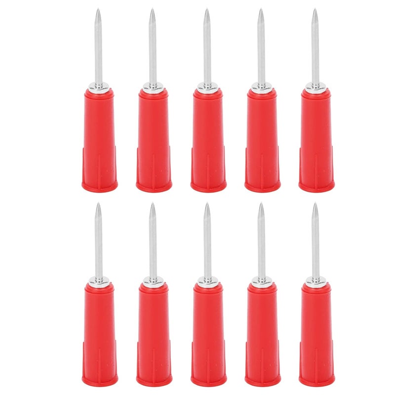 إبرة اختبار لاختراق الأسلاك مع عزل PVC من نوع Banana Jack للاستخدام الصناعي (لون أحمر) - Image 4
