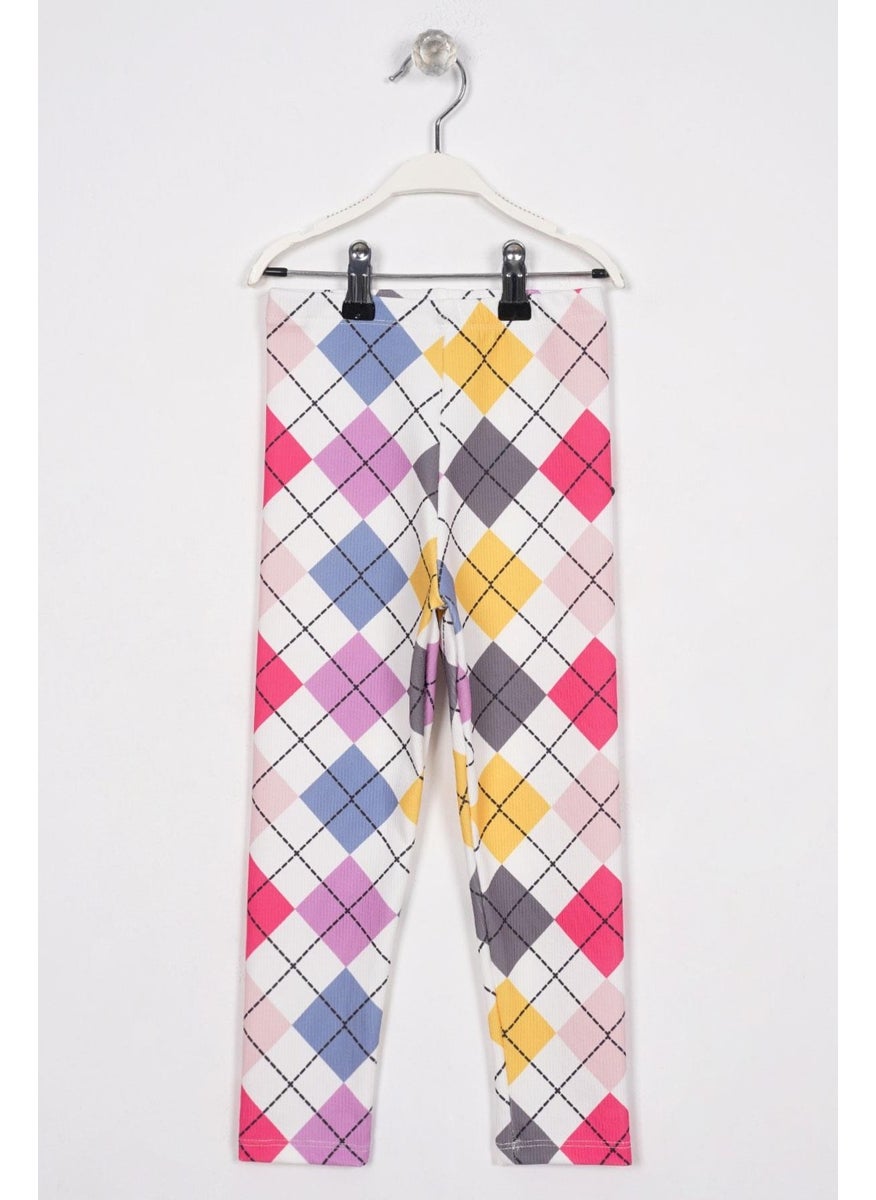 WEWE 524004 Girl 3-7 Years Old Patterned Tights  - Image 1
