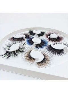 False Eyelashes Hybrid Colored Lashes Wispy Fake Lashes Natural Look Faux Mink Lashes 15Mm Long Cosplay Costume Eye Lashes Multipack 7 Pairs - pzsku/ZA94285069FE9545F1ED6Z/45/_/1694504463/3c36ceb4-c605-40b2-9859-742879da318a