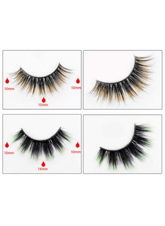 False Eyelashes Hybrid Colored Lashes Wispy Fake Lashes Natural Look Faux Mink Lashes 15Mm Long Cosplay Costume Eye Lashes Multipack 7 Pairs - pzsku/ZA94285069FE9545F1ED6Z/45/_/1694504470/6c3f96ce-ec0e-49df-ba75-59f462568a89