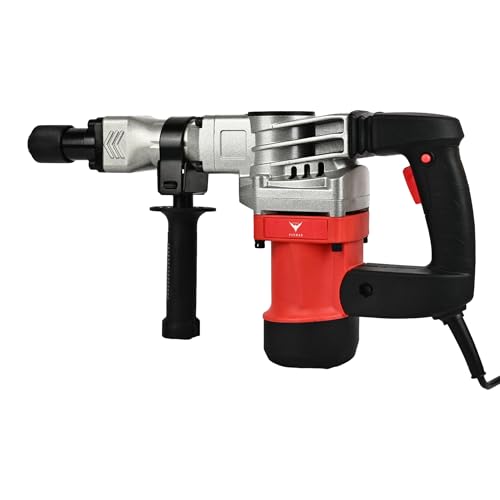 Hyco مطرقة هدم HYCO LABEL FLYMAX FM-0875، 1800 واط، 37 مم، ثقيلة الوزن مع مقبض ممتص للصدمات، صنع في تايوان - Image 3