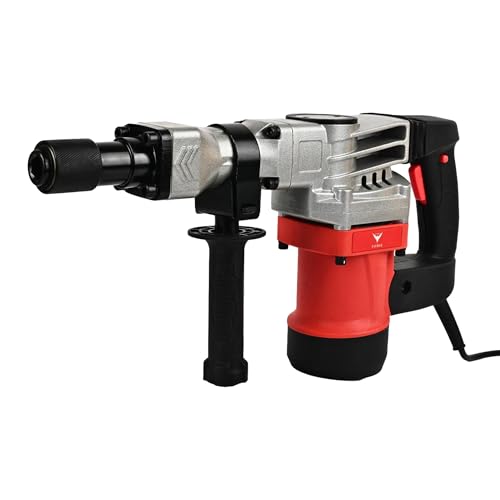 Hyco مطرقة هدم HYCO LABEL FLYMAX FM-0875، 1800 واط، 37 مم، ثقيلة الوزن مع مقبض ممتص للصدمات، صنع في تايوان - Image 4