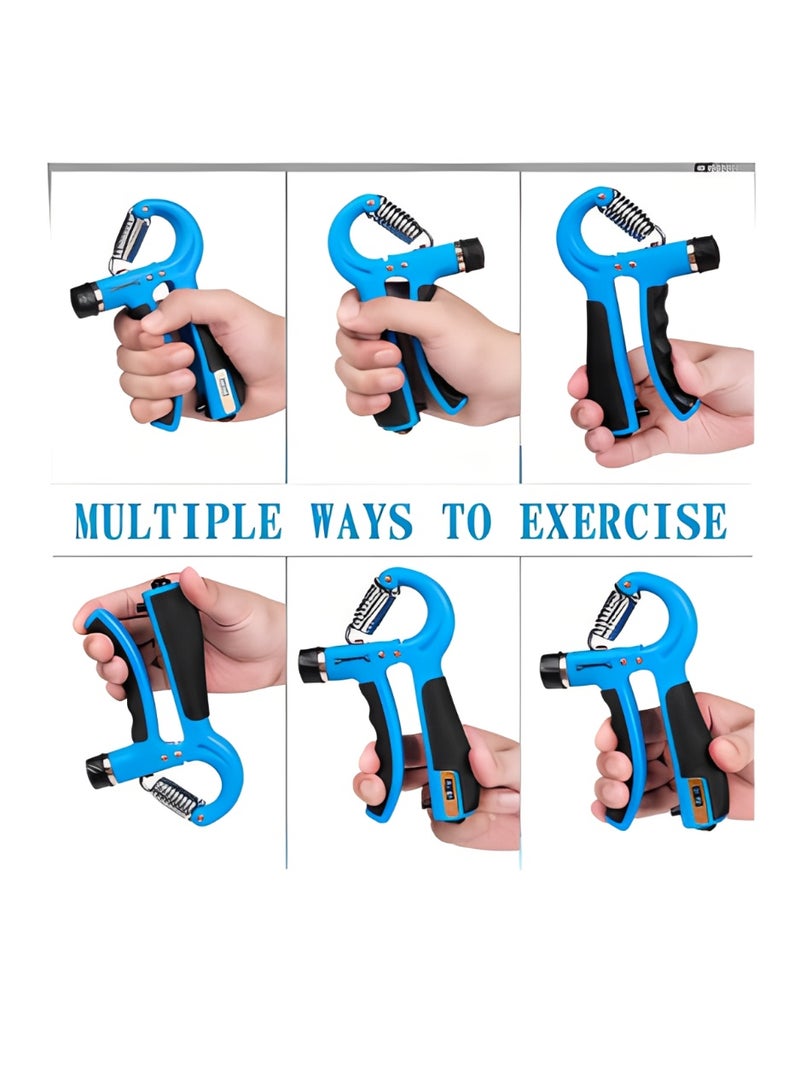 أتش برو مقبض اليد من إتش إم سبورتس  مزود بعدّاد، مثالي لتدريب قوة الساعد وتحسين قوة القبضة أثناء التمارين الرياضية. - Image 3