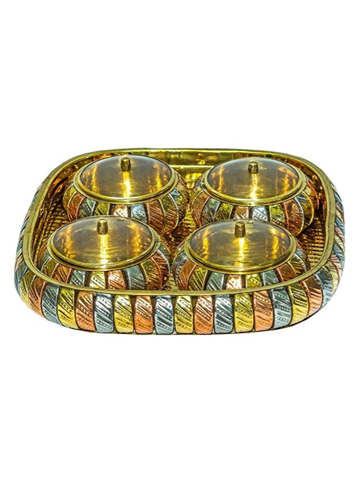 كويزيرا صندوق تخزين رائع للوجبات الخفيفة والتمور والحلاوة والحلويات والروتي والبراثا والفولكا والشاباتي. أوعية التخزين ، أوعية تخزين المواد الغذائية الصلب - Image 2