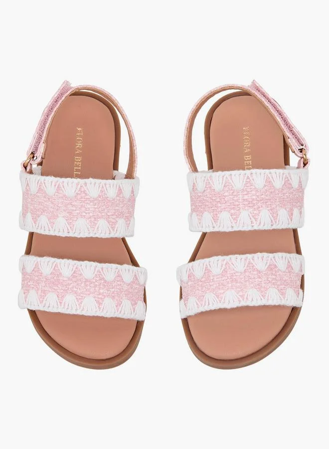 Flora Bella By Shoexpress Flora Bella Girls Hook & Loop Sandals