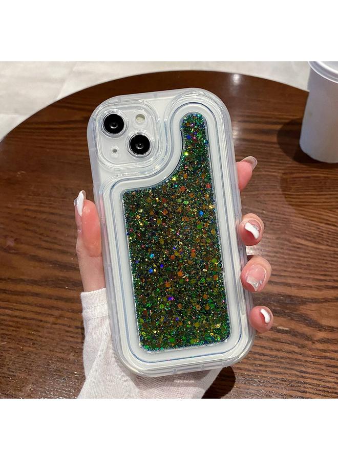 S-TOP Case For iPhone 12 Pro Chameleon Sequins Epoxy Phone Case - Image 1