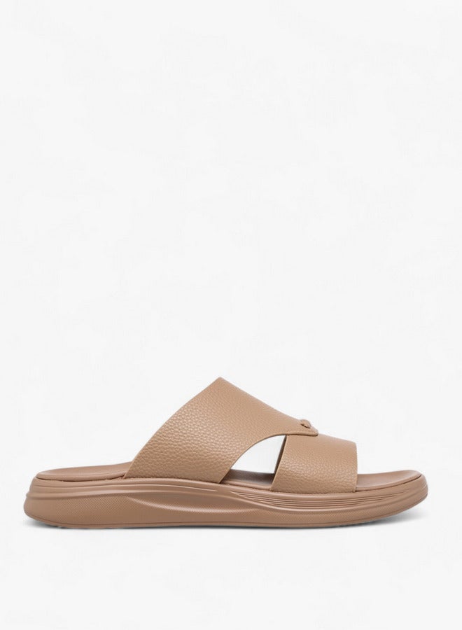 Le Confort Men Textured Slip-On Comfort Sandals - Image 3