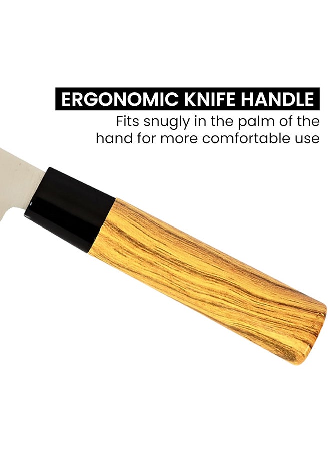Home Pro Homepro 6.5" Chef Knife - Stainless Steel Blade Precision-Crafted For Culinary Excellence High Quality Blade Multipurpose Knife 30x3 cm Multicolor  - Image 3