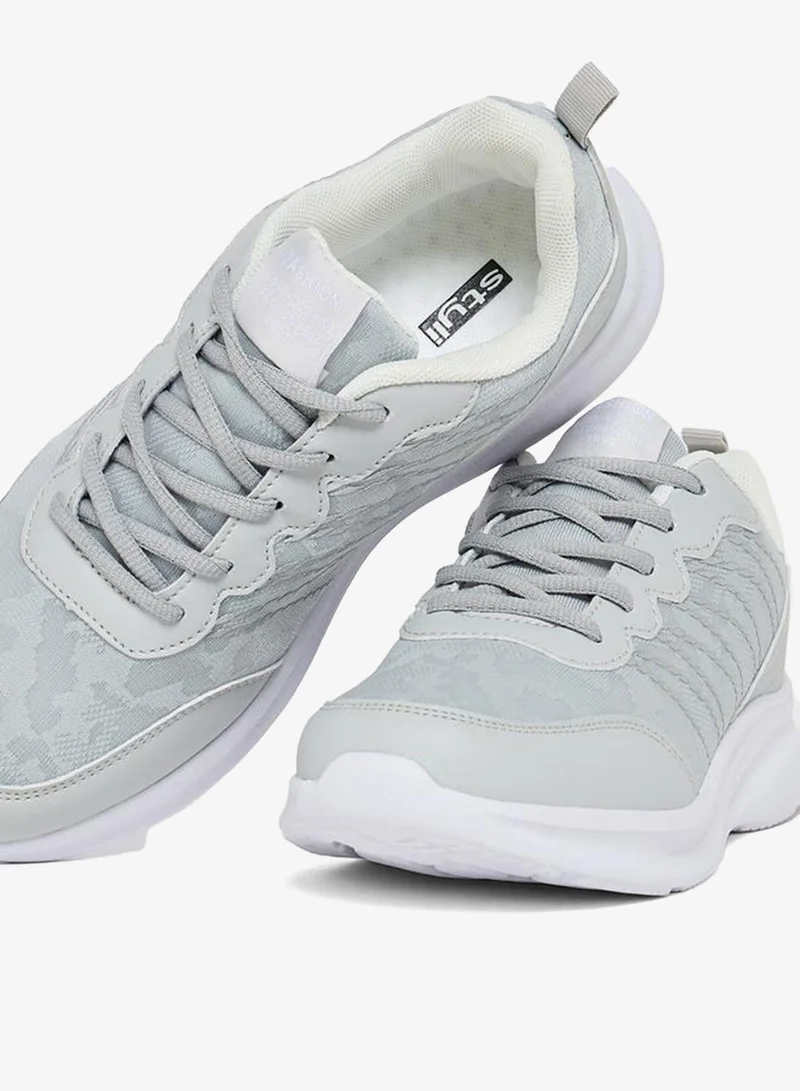 Styli Active Stitch Design Lace Up Sneakers