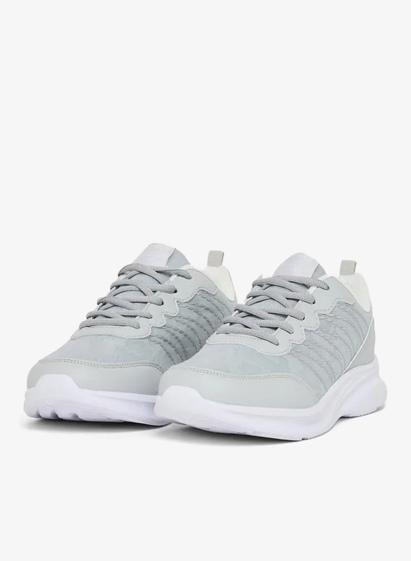 Styli Active Stitch Design Lace Up Sneakers
