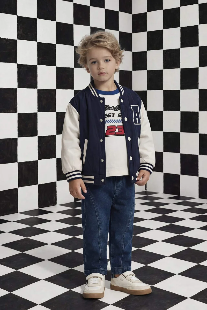 ديفاكتو Baby Boy Waterproof Puffer Jacket
