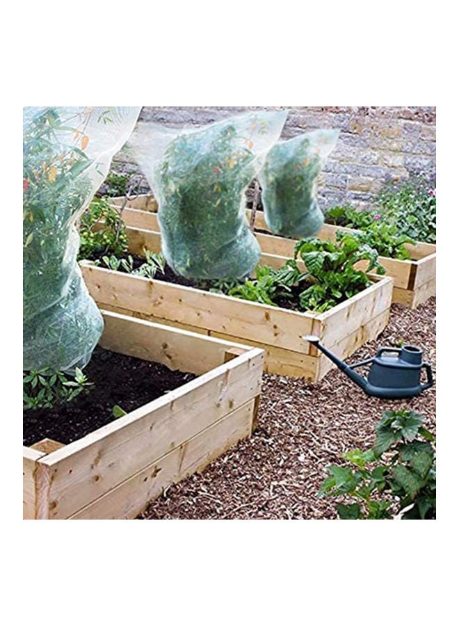 Generic Wind-Prevent Breathable Plant Cover Bag Clear  - Image 5