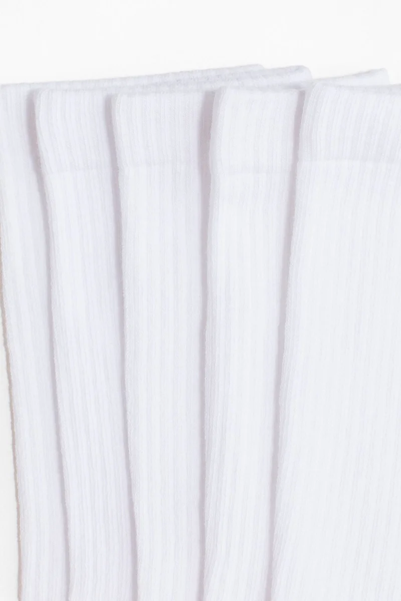 H&M  5-pack socks with Lycra® for Men | Best Price UAE