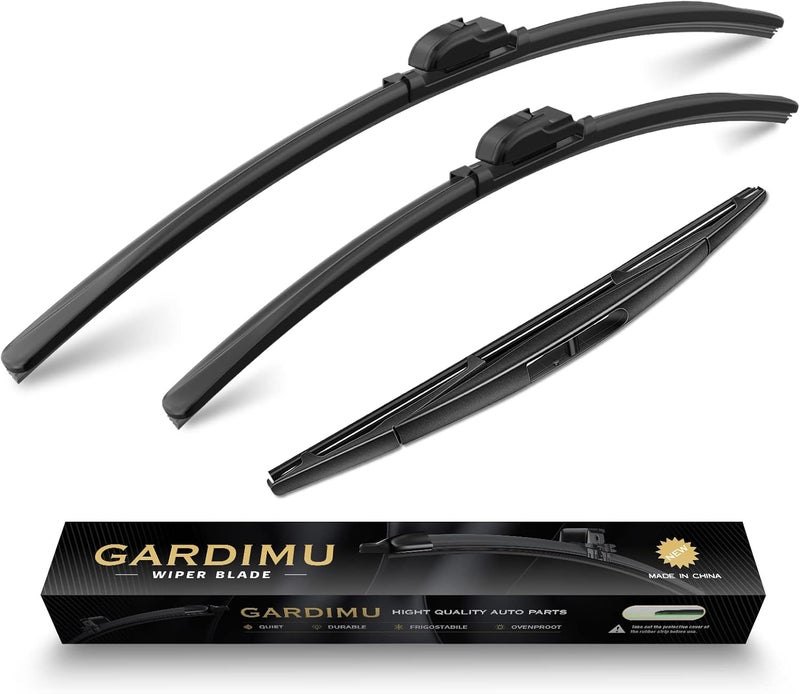GARDIMU Windshield Wiper Blades Replacement for 2017-2022 Honda CR-V - 3 Pieces (26+16+12 inch) - Image 1