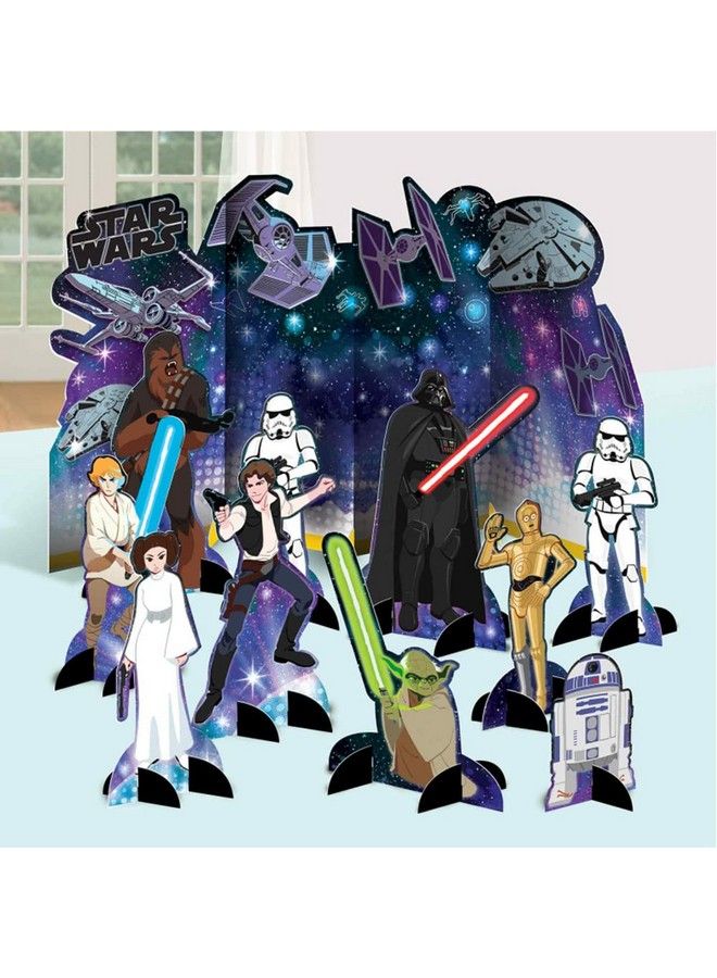 Amscan Star Wars Centerpiece Table Decoration 5" 14" Multicolor 1 Set - Image 2