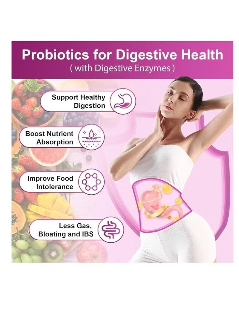 Probiotic Live Women's Immune Support Probiotic – D-Mannose, Cranberry & 31 Strains for Vaginal, Urinary & Digestive Health, Vegan Capsules - Image 4