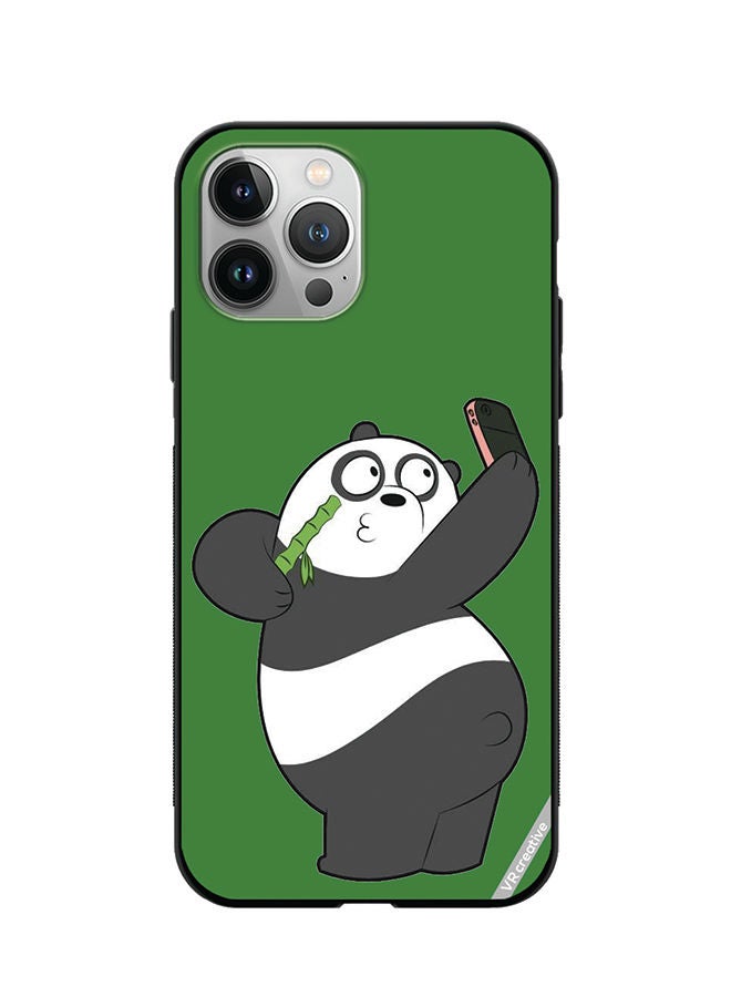 VR CREATIVE Protective Case Cover For Apple iPhone 12 Pro Max Panda With Phone Design Multicolour - Image 1