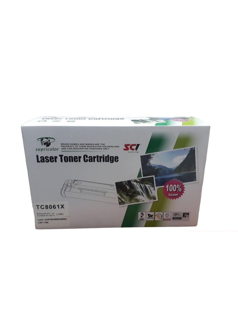 SCI Compatible Laser Toner Cartridge 61X for HP - Image 1