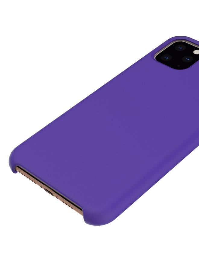 اس-توب جراب لهاتف iPhone 11 Pro Max مصنوع من السيليكون السائل المقاوم للصدمات بلون سادة - Image 4