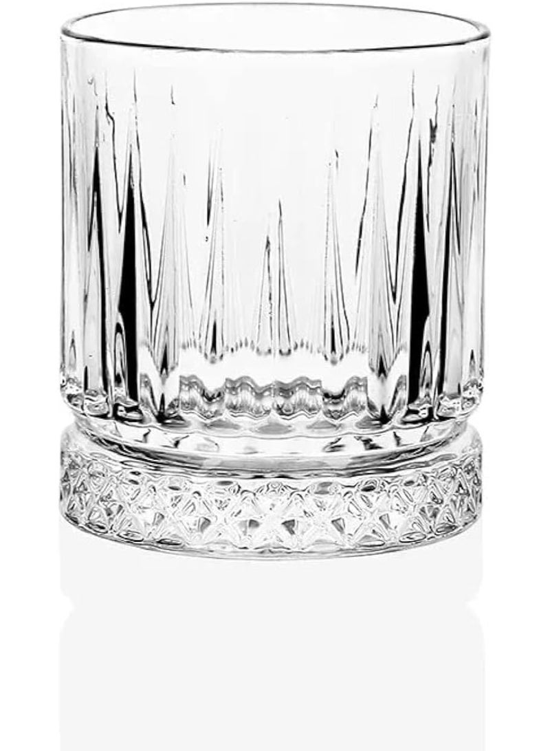 Portal Glasses Set of 6 | Premium Clear Glass Drinking Tumblers | Durable & Stylish Glasses for Water, Juice, Soft Drinks, Lemonade & Everyday Beverages | Elegant 6-Piece Glassware Set - Image 1