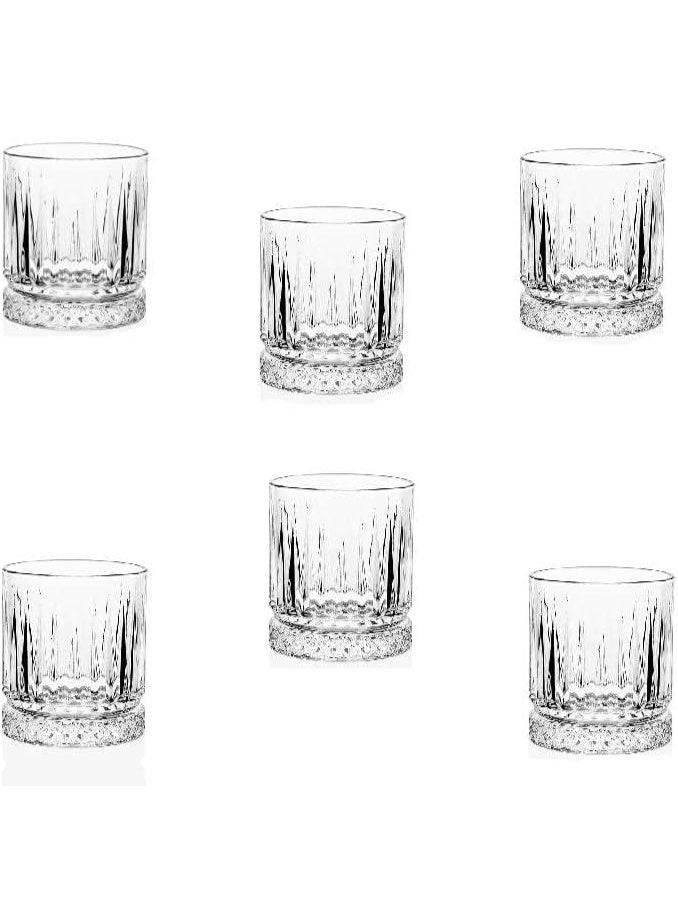 Portal Glasses Set of 6 | Premium Clear Glass Drinking Tumblers | Durable & Stylish Glasses for Water, Juice, Soft Drinks, Lemonade & Everyday Beverages | Elegant 6-Piece Glassware Set - Image 2