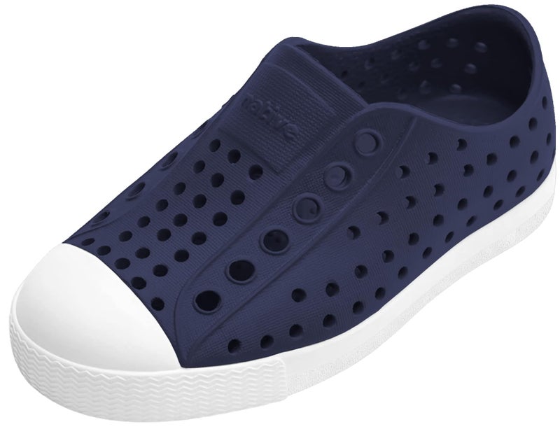 Native Shoes Unisex-Kids Jefferson Sneakers, Regatta Blue/Shell White, 11 Little Kid