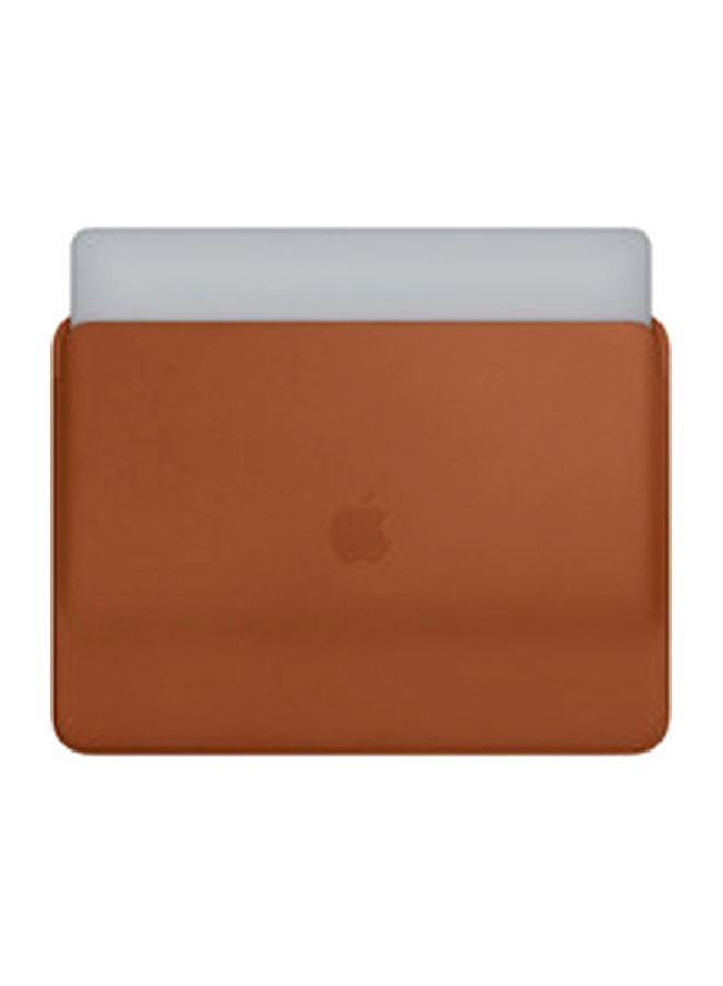Apple Crafted Sleeve For MacBook 12-Inch Sadle Brown - Image 3