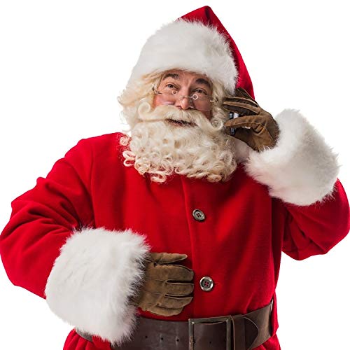LOCOLO Santa Claus Inflatable Pregnant Woman Fake Belly Beer Belly with Mini Inflator - Halloween & Christmas Costume Accessories - Image 4