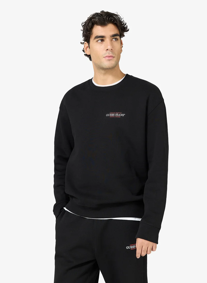 Crew Neck Regular American Trad Sweatshirt