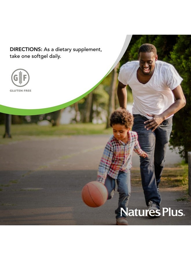 NaturesPlus فيتامين E من ناتشرز بلس - 400 وحدة دولية مختلطة من D-توكوفيرول، 60 كبسولة لينة - مكمل فيتامين E سهل البلع، مستخرج من زيت فول الصويا الطبيعي - دفاع ضد الجذور الحرة - خالي من الجلوتين - 60 حصة - Image 5