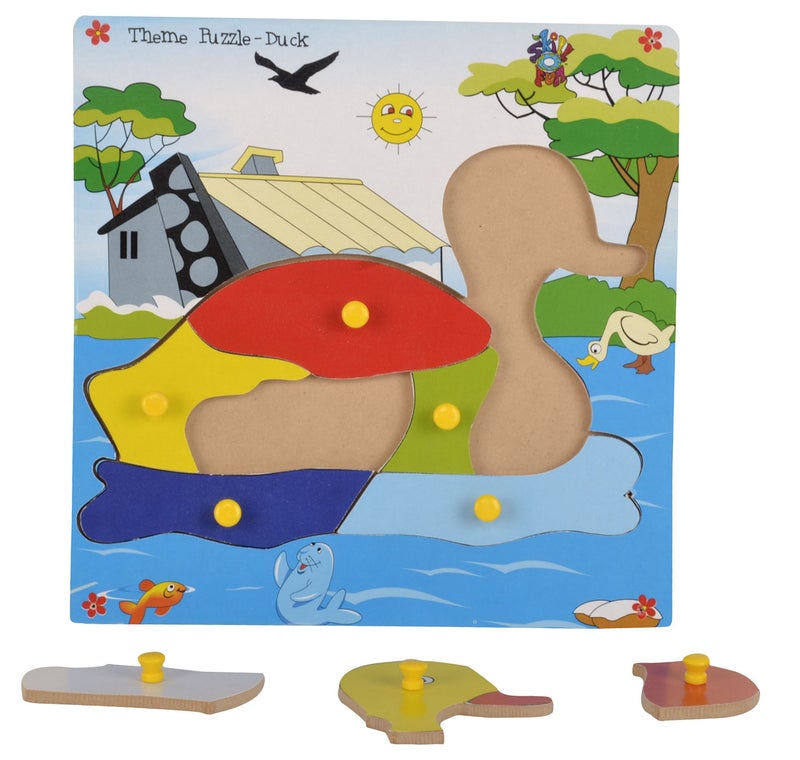 Skillofun Theme Puzzle Standard Duck Knobs, Multi Color - Image 2