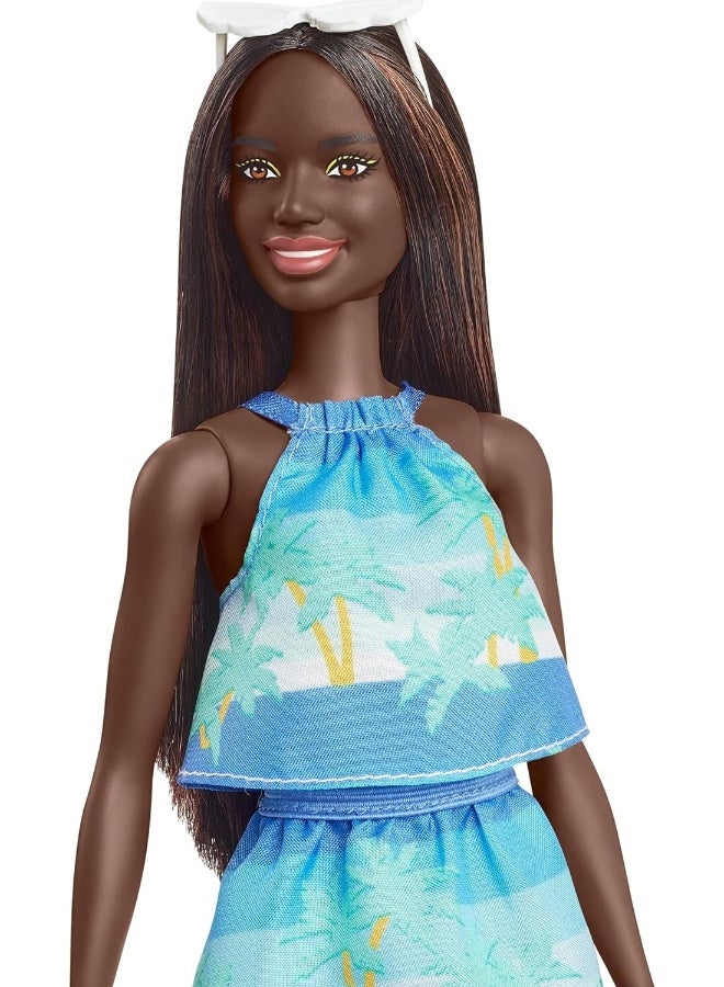 Barbie Loves The Ocean Doll - Ocean Print Top And Skirt - Image 2