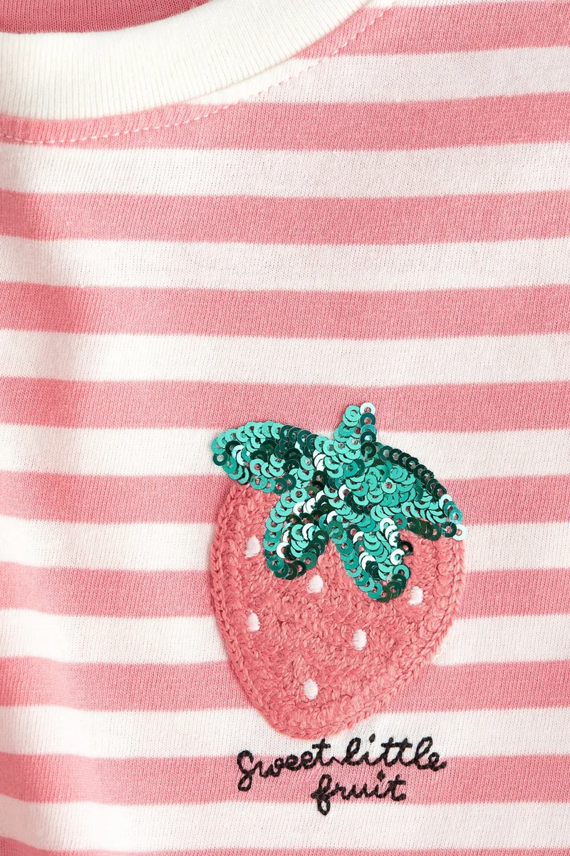 H&M  Motif-detail t-shirt for Women | Best Price UAE