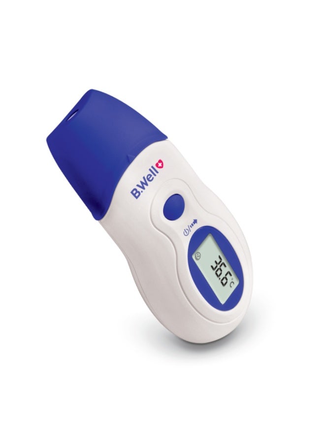 بي.ويل جهاز ترمومتر بالأشعة تحت الحمراء للاذن والجبهة WF-1000 رقمي طبي بدون تلامس للقياس الفوري والدقيق لدرجة الحرارة - Image 1