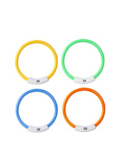 Generic Diving Ring Toys 4 Pieces  - Image 2