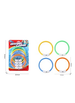 Generic Diving Ring Toys 4 Pieces  - Image 4