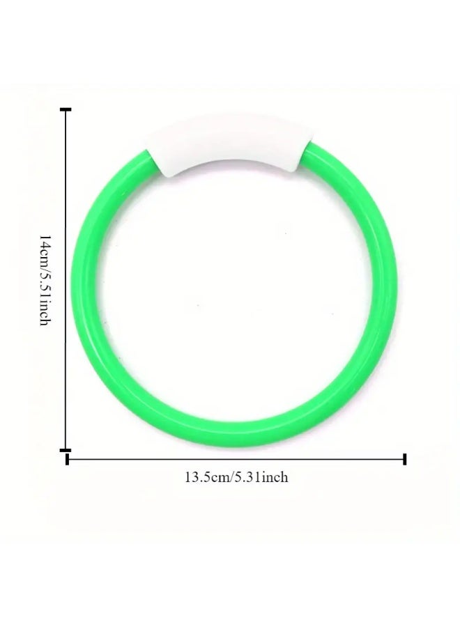 ممز بلانيت العاب حلقية للغوص، 4 قطع- مثالية لحمام السباحة والبحر، تصميم آمن، ألوان زاهية، تعزز مهارات السباحة -سهلة الإمساك تحت الماء ومصممة لتغوص ببطء نحو القاع _  العاب بحر - العاب حمام سباحه-العاب اطفال - العاب أطفال حلقية - Image 3