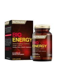NUTRAXIN NUTRAXIN BIG ENERGY 60 CAPSULES  - Image 1