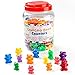 Bmag 120 PCS Counting Bears Math Manipulatives 60 Large 60 Small Bears in 12 Colors Color Sorting Toys for Toddlers 3 Preschool Kindergarten STEM Learning Educational Toys with Storage Jar - Image 2