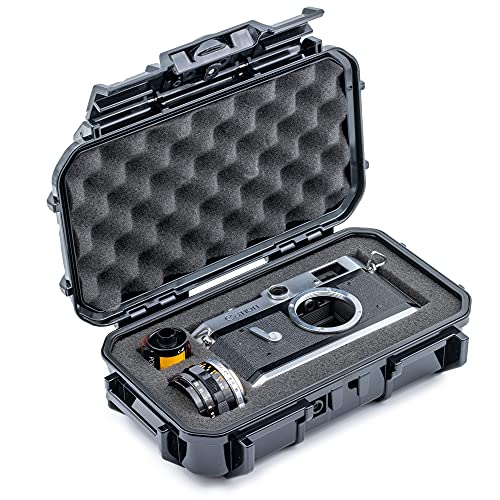 Evergreen 56 Waterproof Dry Box Protective Case with Pick & Pluck Foam - Travel Safe/Mil Spec/USA Made - for Cameras, Phones, Camping, Fishing, Hiking, Water Sports, Knives, Survival (Black) - Image 1