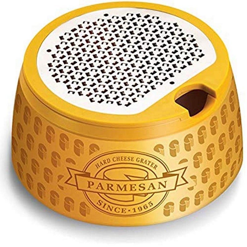 MOBI Parmesan Cheese Wheel Grater and Storage 7inches