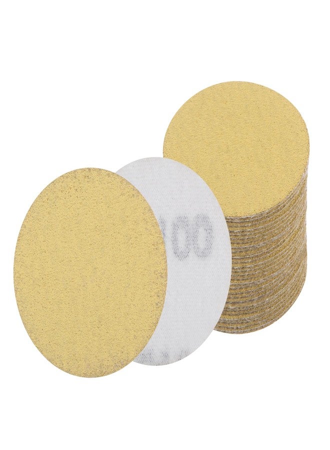 Kozelo 30pcs No Hole Sanding Discs- [ 2 Inch 100 Grit ] Round Hook and Loop Grip Sanding Pads Sheet for Wood Metal Polishing Use| Aluminum Oxide & Zirconium Oxide Sandpaper - Image 1