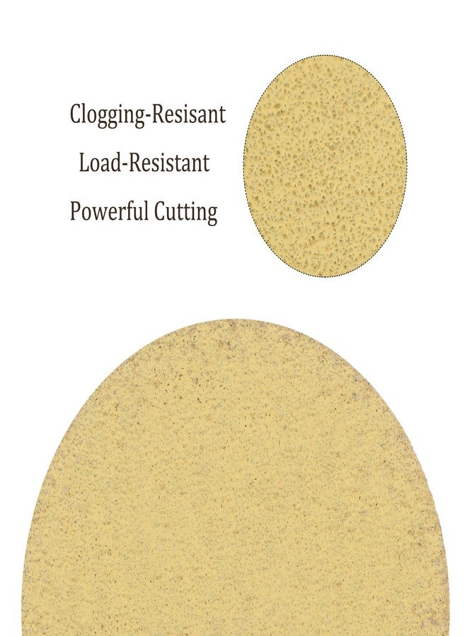 Kozelo 30pcs No Hole Sanding Discs- [ 2 Inch 100 Grit ] Round Hook and Loop Grip Sanding Pads Sheet for Wood Metal Polishing Use| Aluminum Oxide & Zirconium Oxide Sandpaper - Image 5