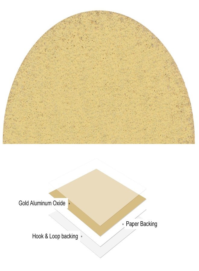 Kozelo 30pcs No Hole Sanding Discs- [ 2 Inch 100 Grit ] Round Hook and Loop Grip Sanding Pads Sheet for Wood Metal Polishing Use| Aluminum Oxide & Zirconium Oxide Sandpaper - Image 2