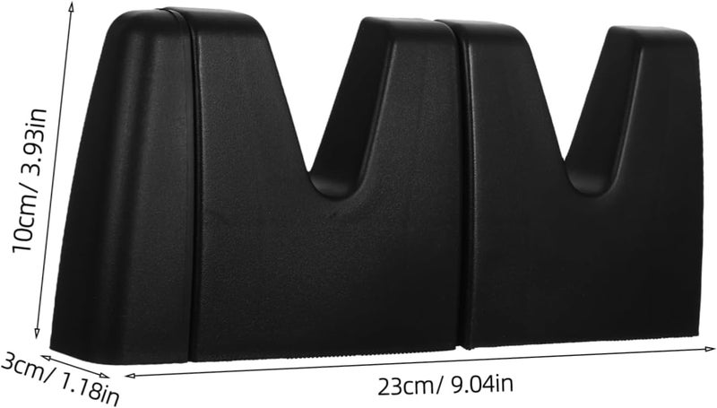 Homoyoyo Car Trunk Fence 6 Pack Cargo Organizer Blocks 2 Connectors Auto Vehicle Mounting Bracket - Image 2