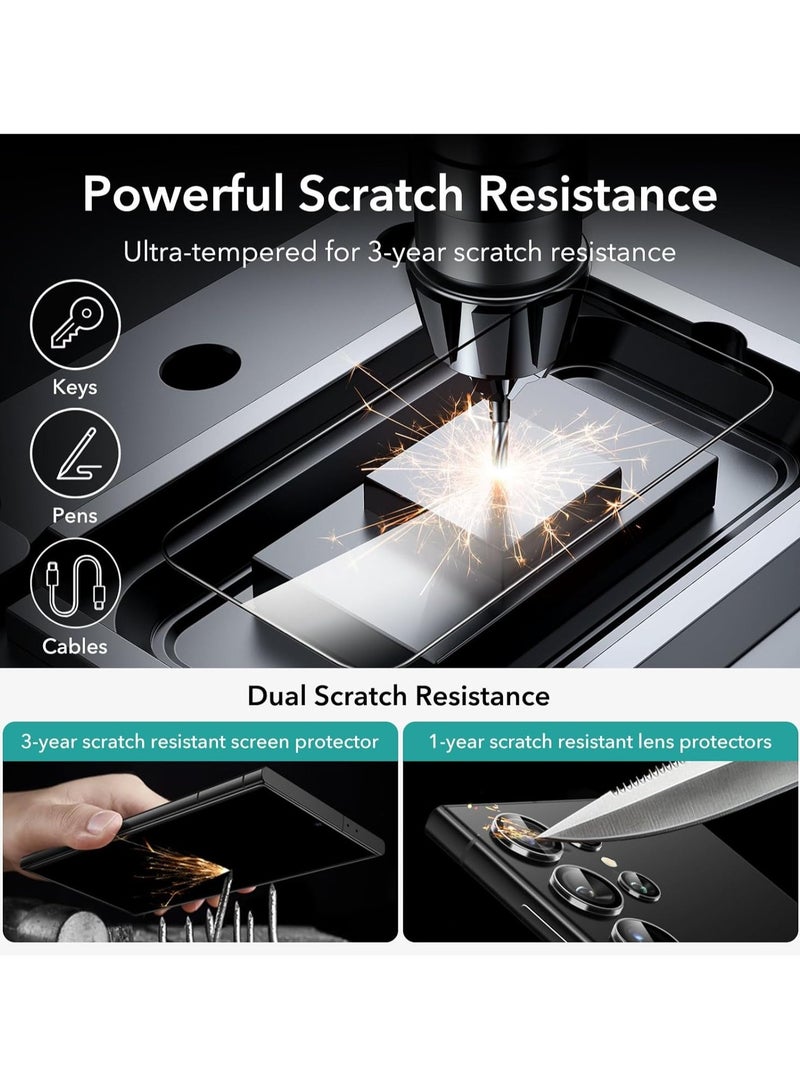 Techie 2 Pack Samsung Galaxy S24 Plus Screen Protector, 9H Tempered Gorilla Glass, Easy Install Alignment Frame, Ultra Clear, Bubble-Free, Case-Friendly - Image 4